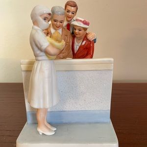1995 Norman Rockwell "New Arrival” figurine